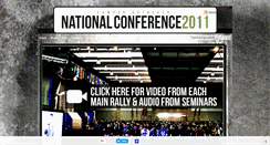 Desktop Screenshot of conationalconference.com