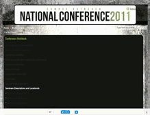 Tablet Screenshot of conationalconference.com